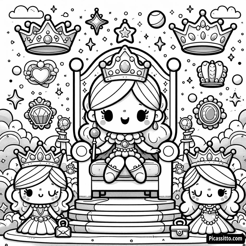 Раскраска Великой Королевы