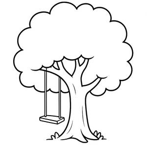 Раскраска Большого Дуба