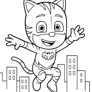 Эпичная Раскраска Котобоя: Прыжок в Приключение!