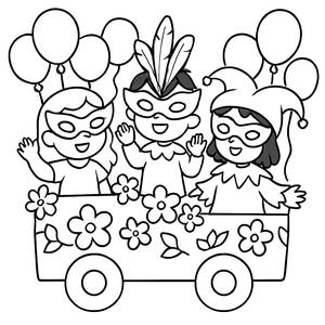 Farbseite der Festlichen Parade