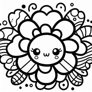 Flower Mandala Coloring Page