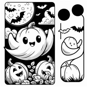 Freundlicher Geist Malvorlage