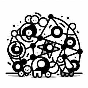 Раскраска с Гипнотическими Геометрическими Узорами