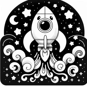 Игровая Раскраска Ракеты