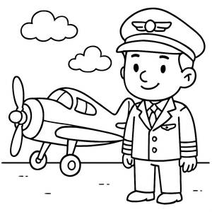 Soaring Skies Coloring Page