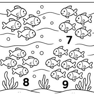 Unterwasserabenteuer Malvorlage